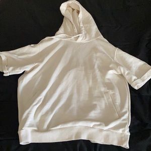 XL short sleeve hoodie for men